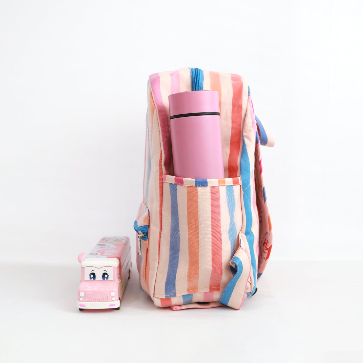 Colourful Strip School Bag