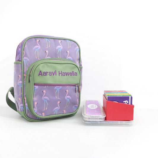 Flamingo School Bag