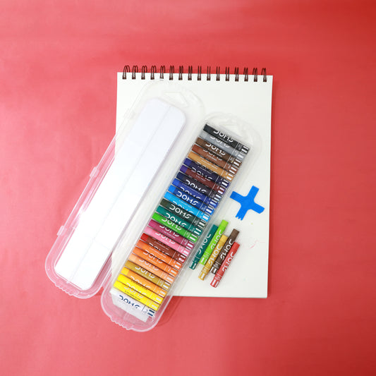 Flamingo Crayon Color Box