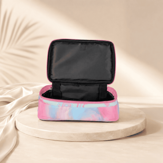 Pink ombré lunch box cover