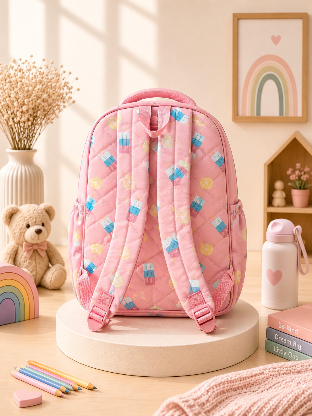 Icecream lemon School bag
