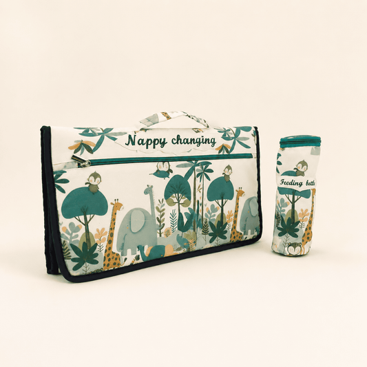 Jungle Safari Mommy Bag Set
