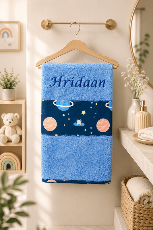 Personalised kids Little Explorer Bath Set