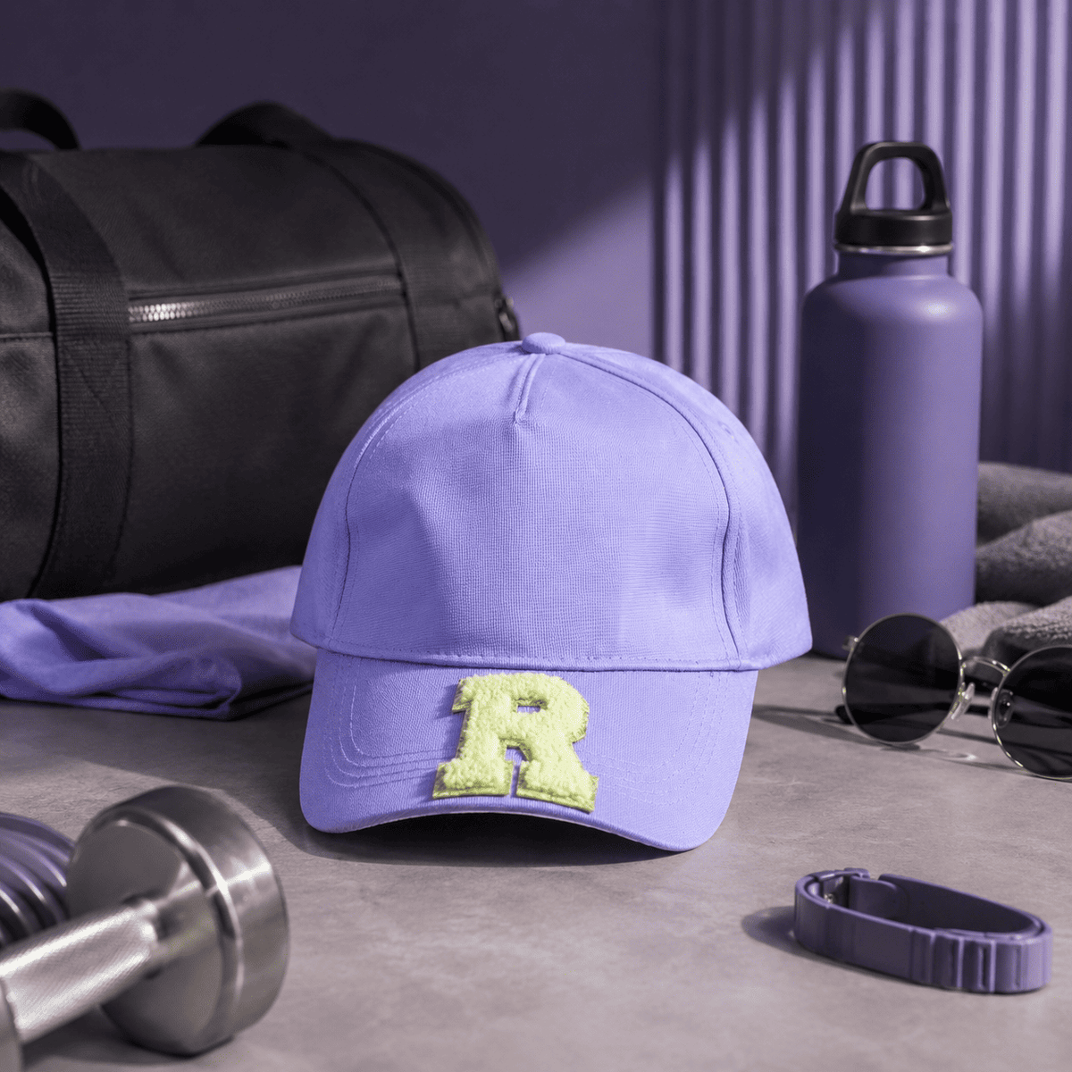 Personalized Mauve Kids Cap