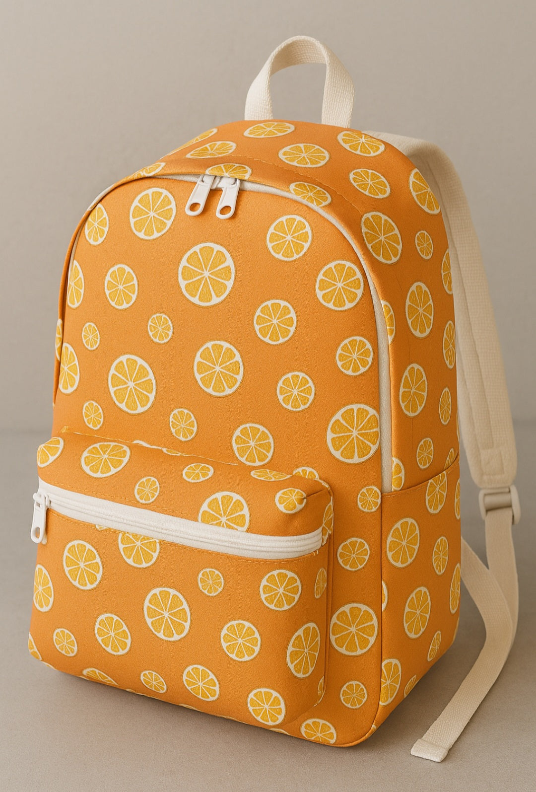 Orange Auto School Bag