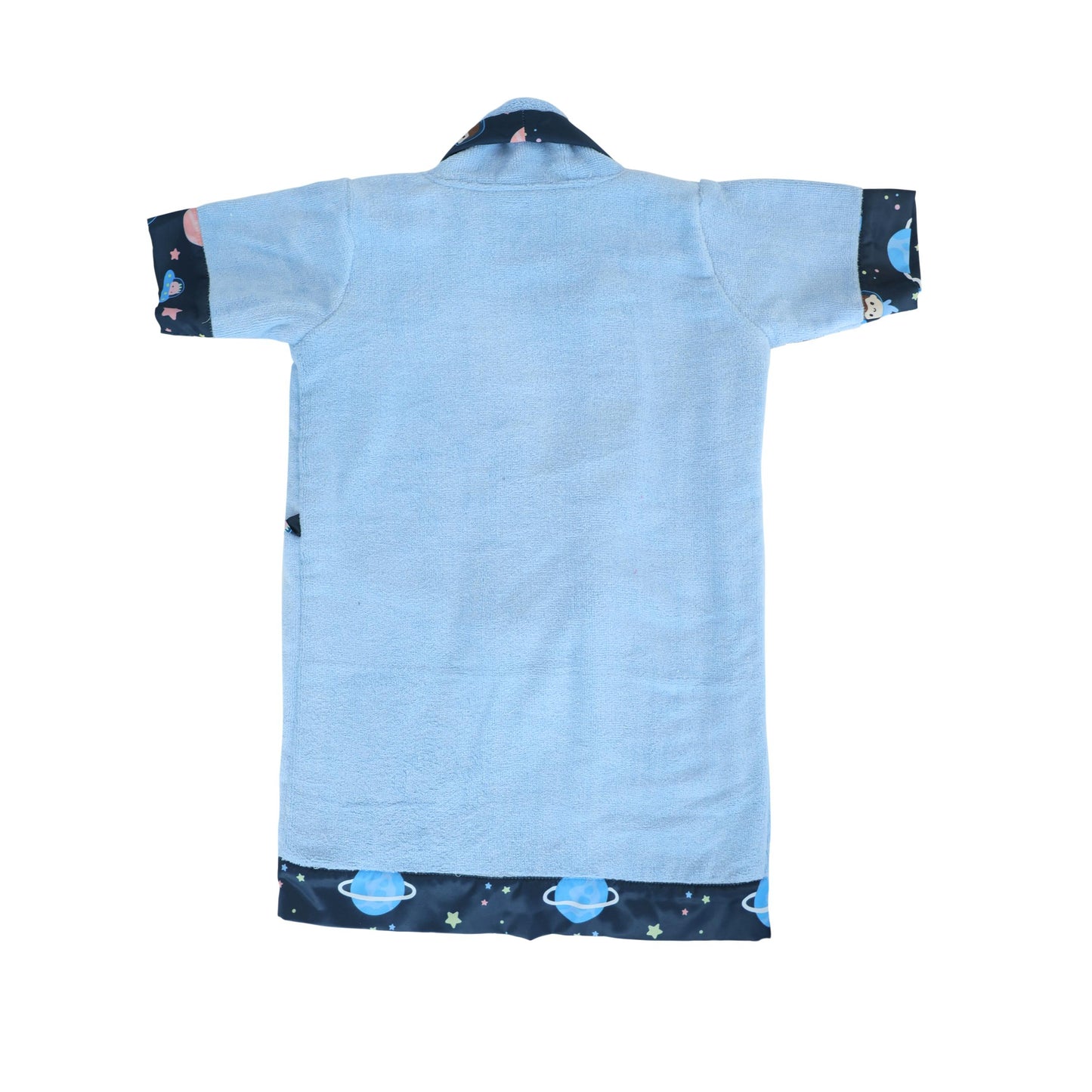 Star Planet Print Bathrobe
