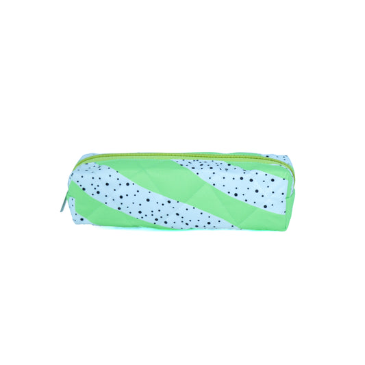 Green Polka Pencil Pouch
