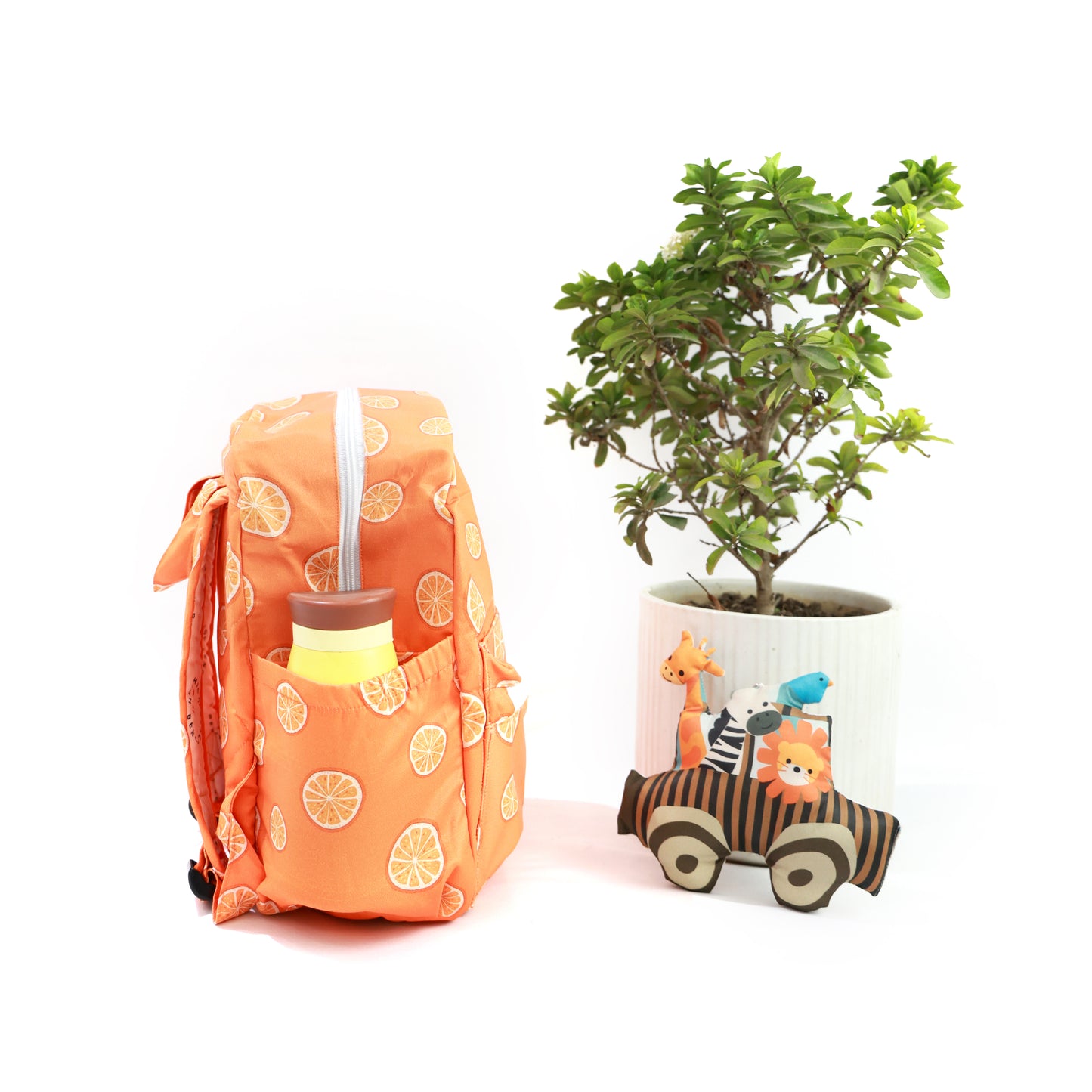 Orange School Bag