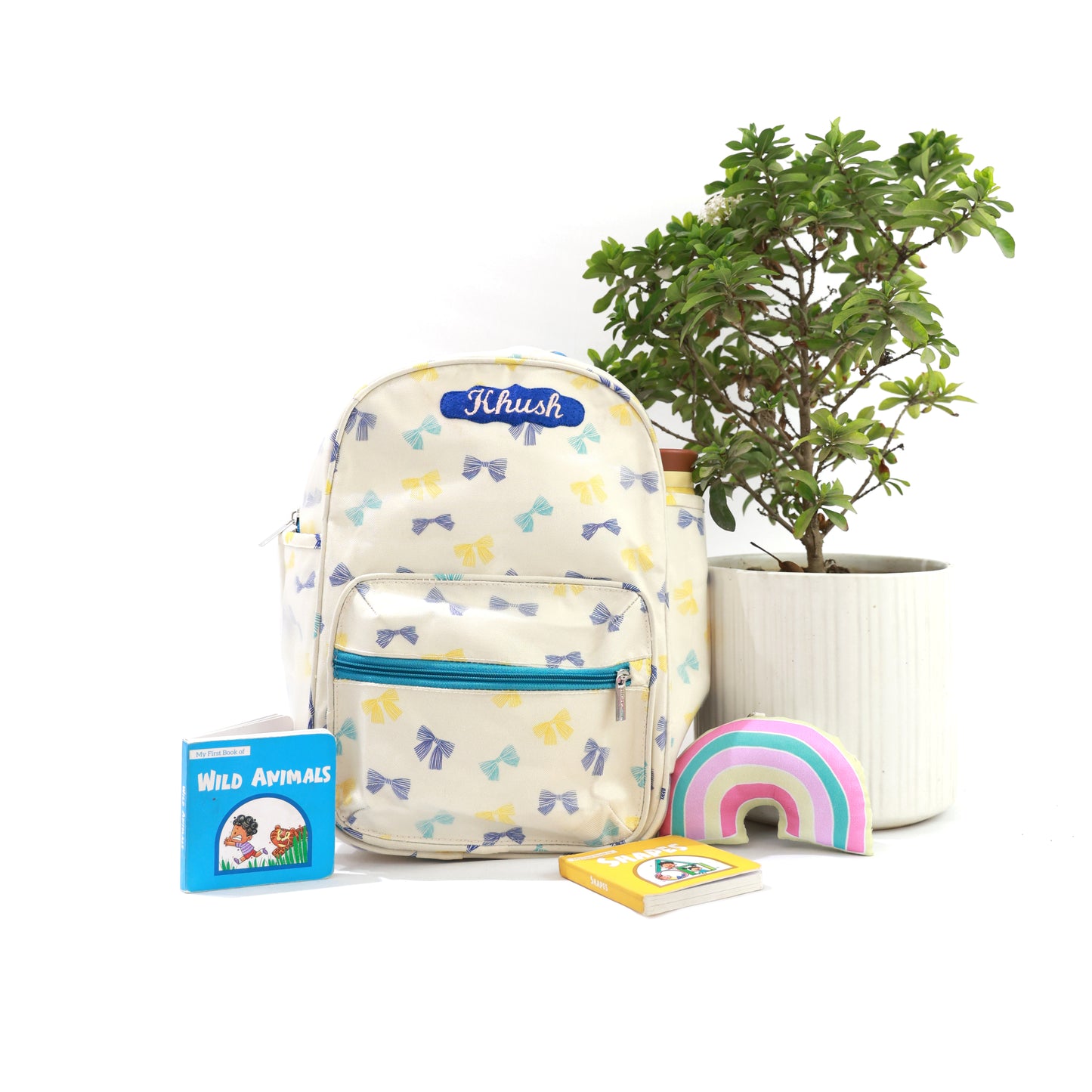 Bow Print School Bag