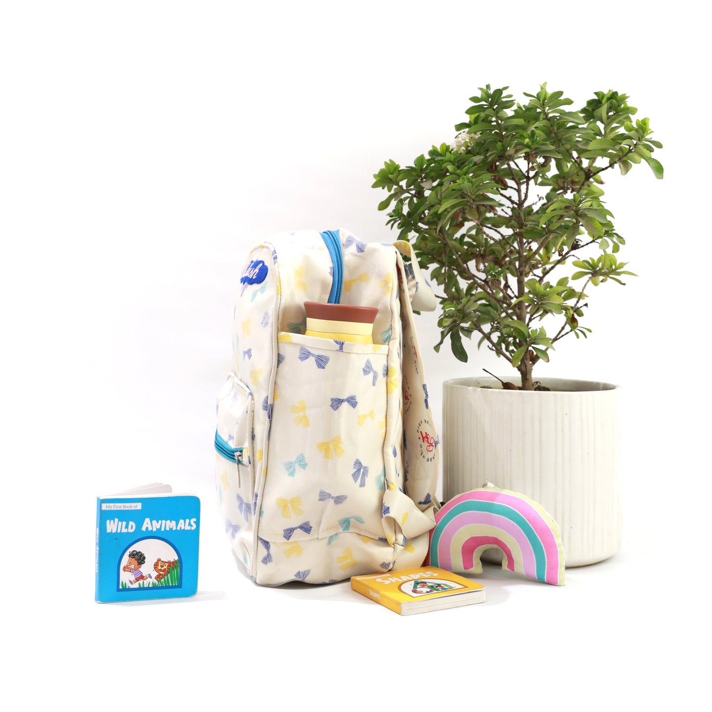 Bow Print School Bag