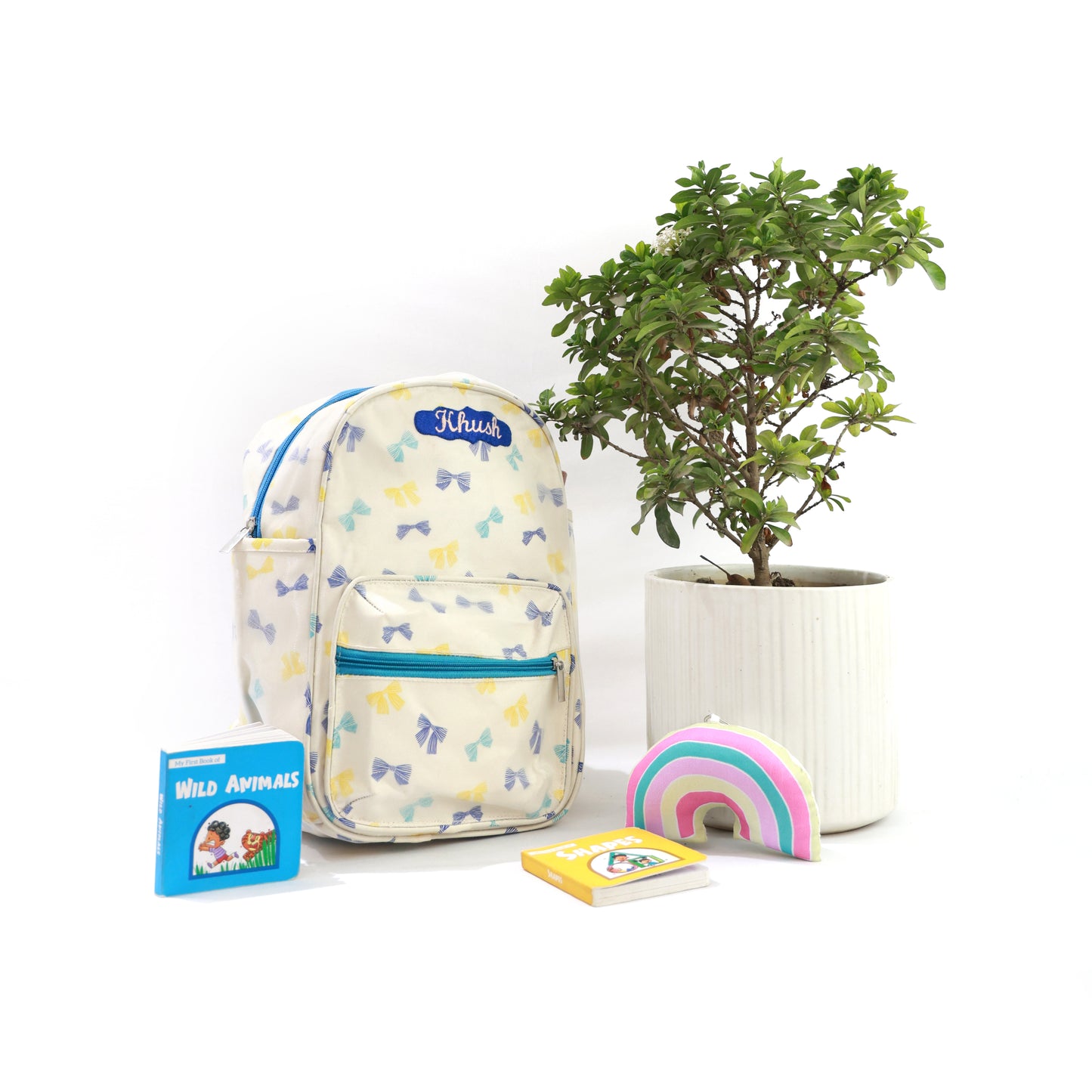 Bow Print School Bag