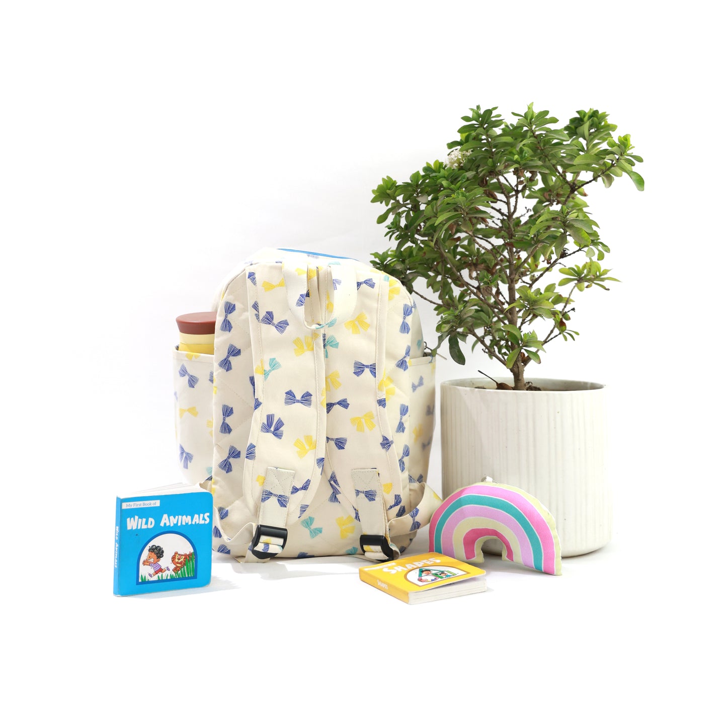 Bow Print School Bag