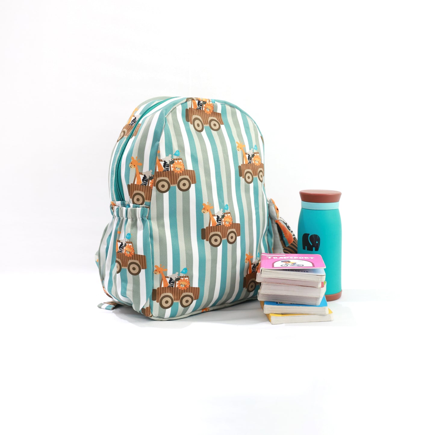 Animal Boat School Bag