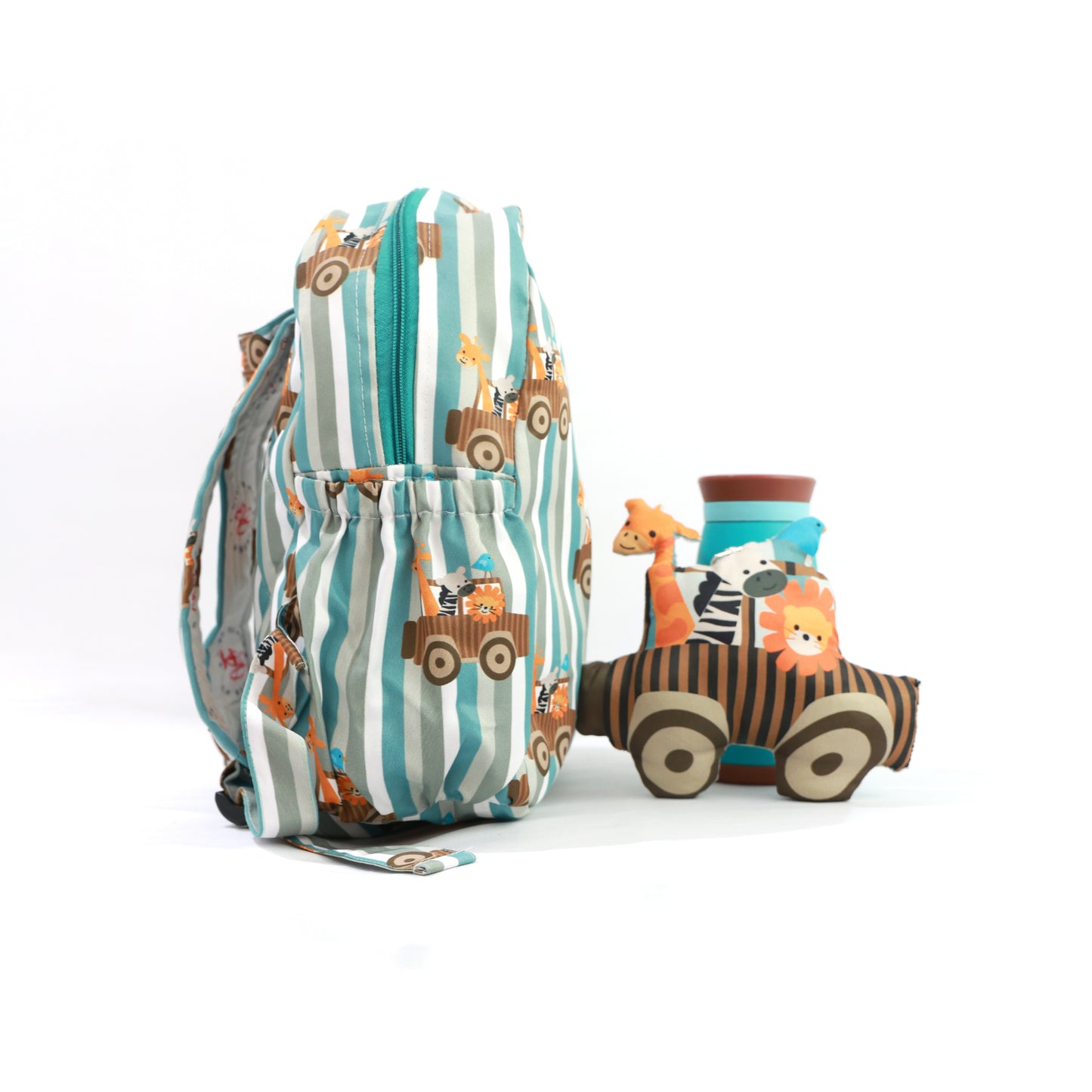 Animal Boat School Bag