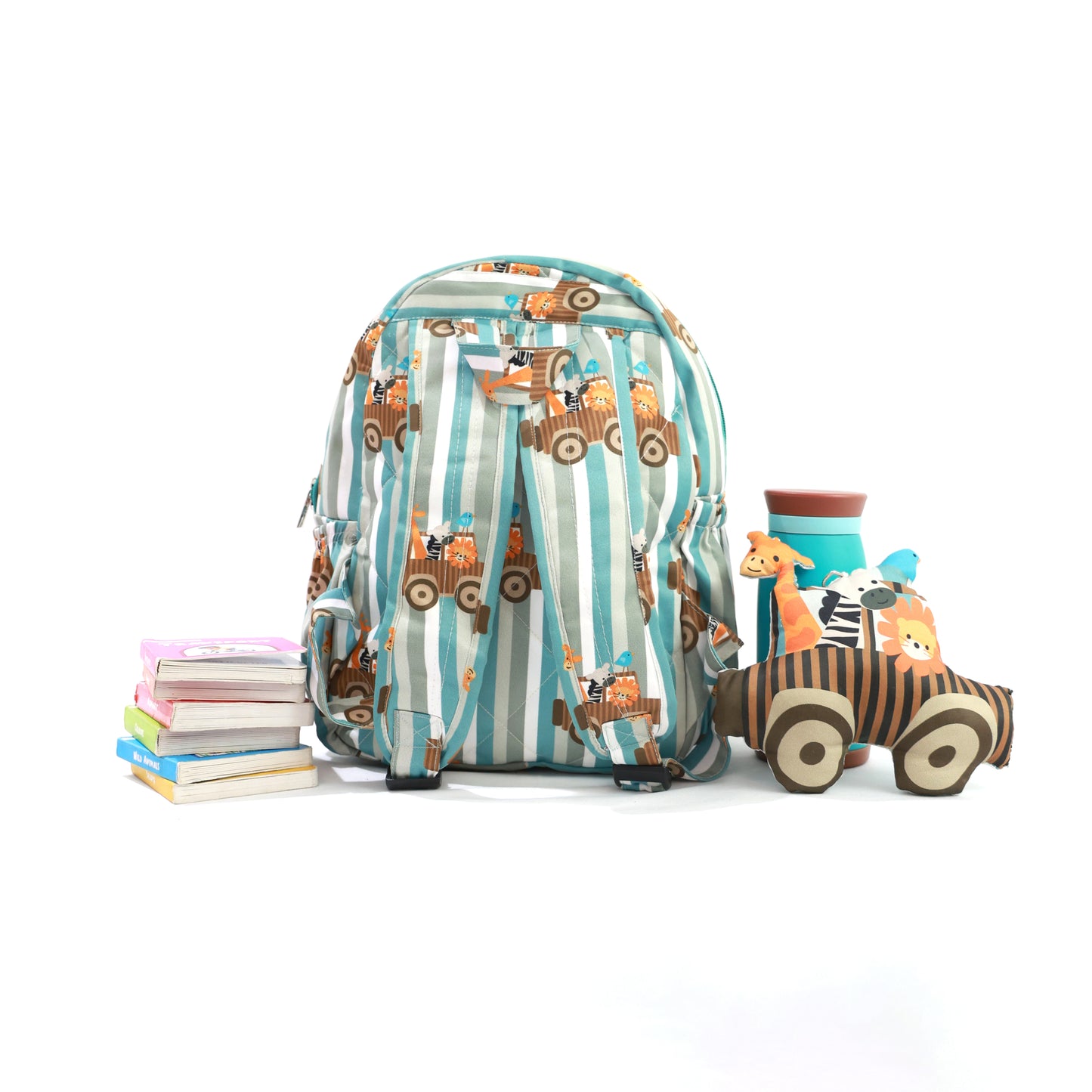 Animal Boat School Bag