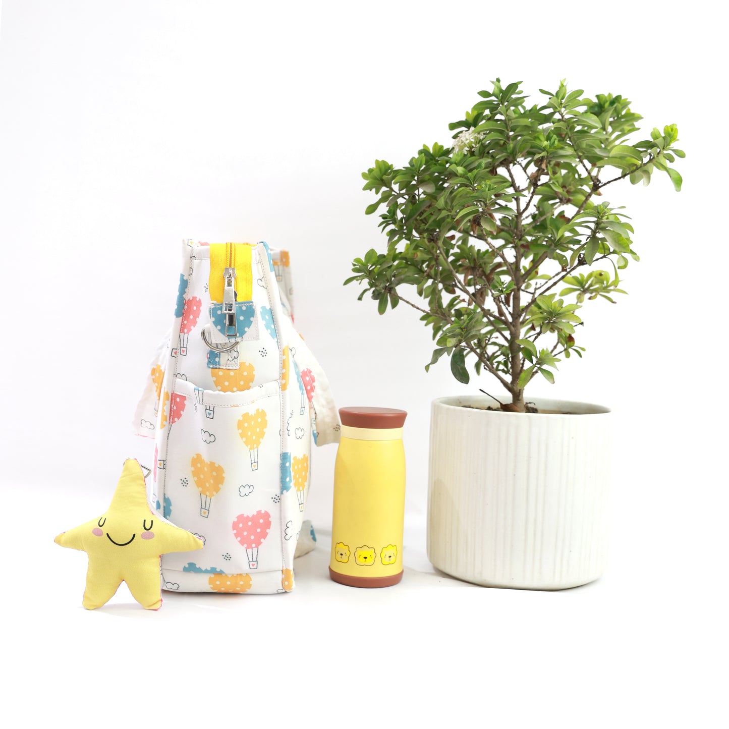 Heart Parachute Tote bag