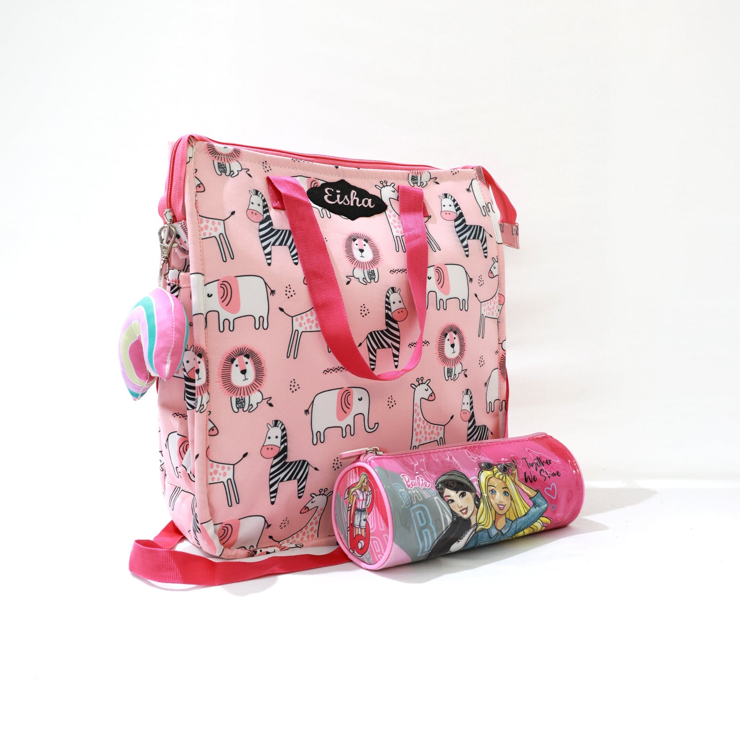 Pink Jungle Safari Tote bag