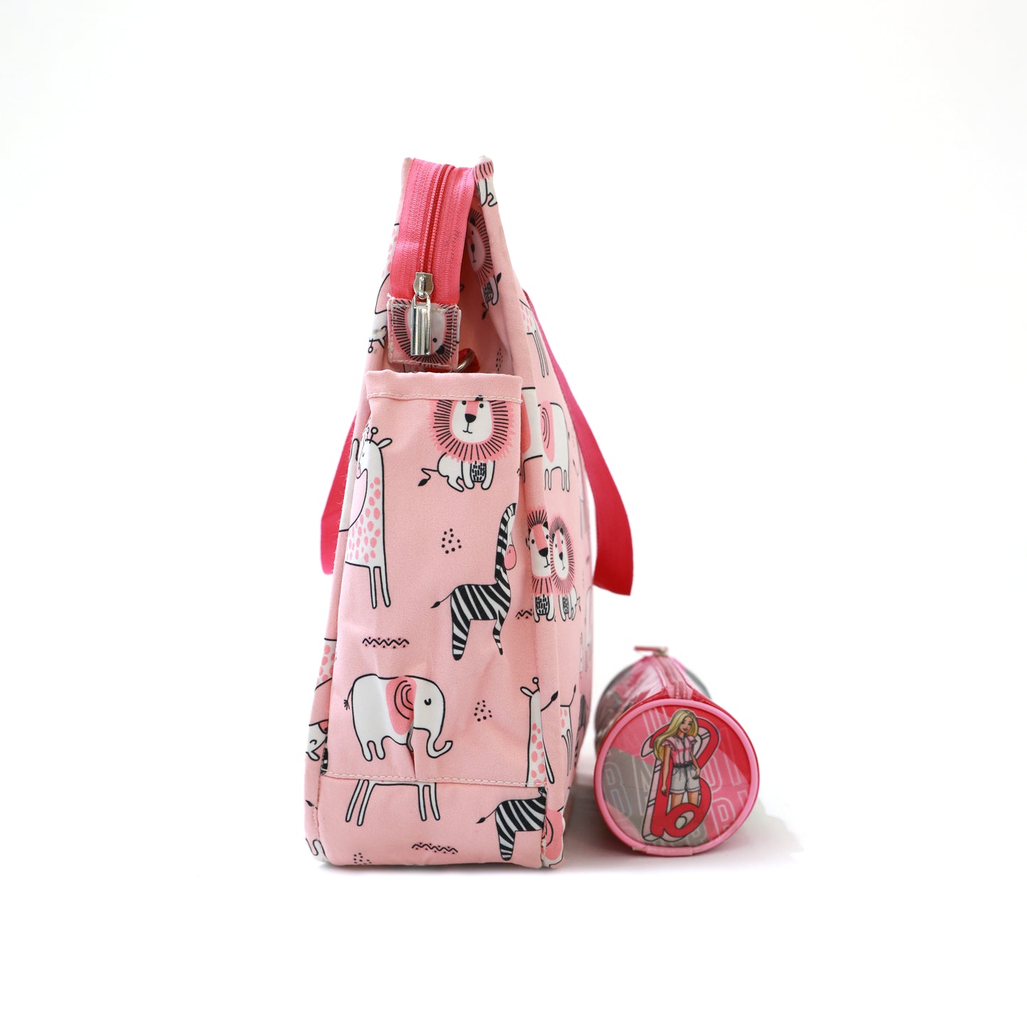 Pink Jungle Safari Tote bag