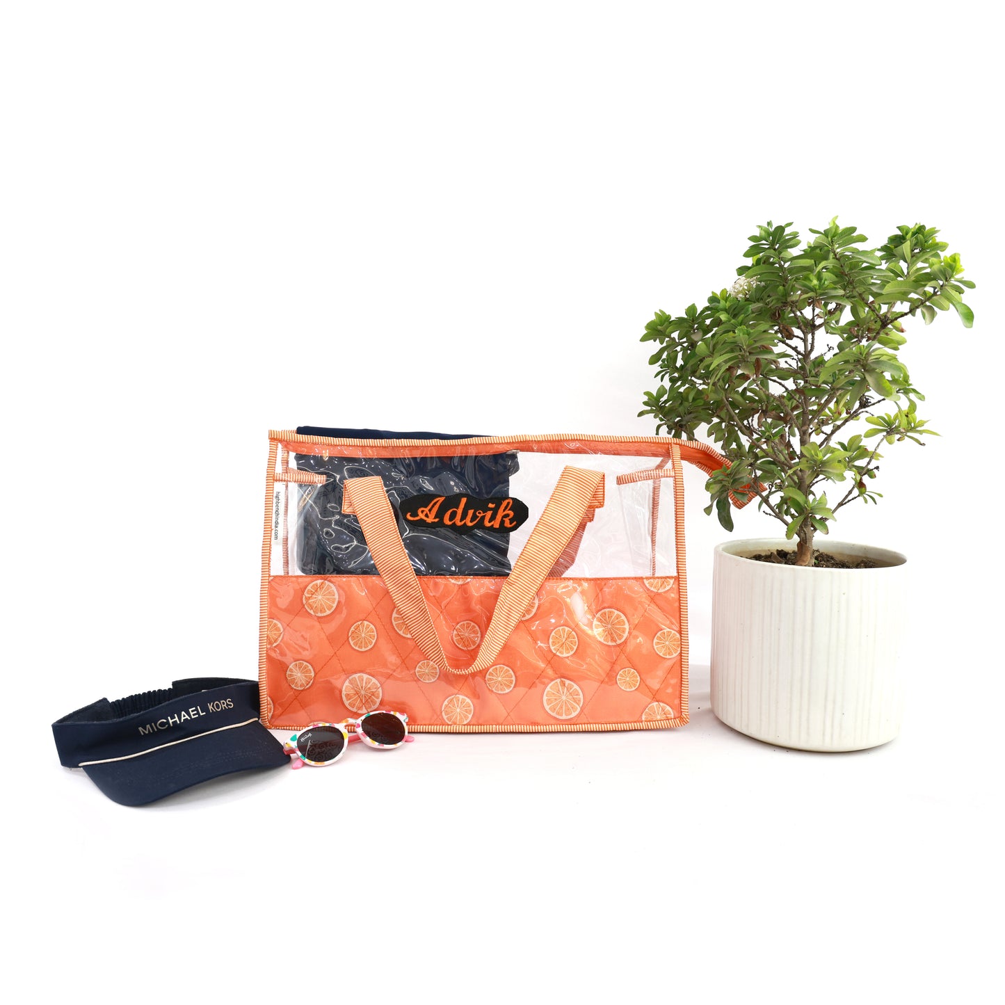 Orange Swimming Bag