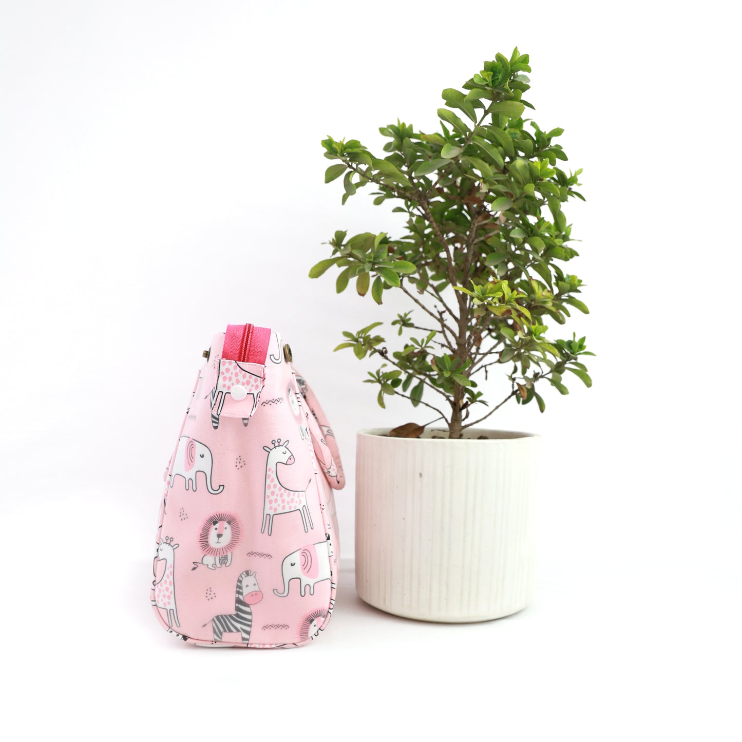 Pink Jungle Safari Tote bag-2