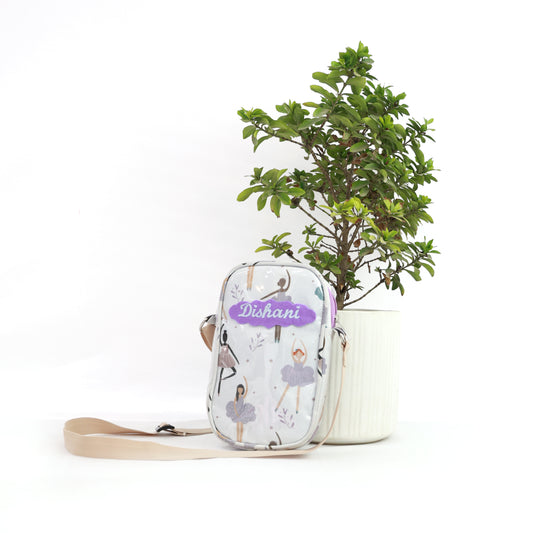 White Dancing Elsa Sling Bag