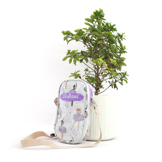 White Dancing Elsa Sling Bag