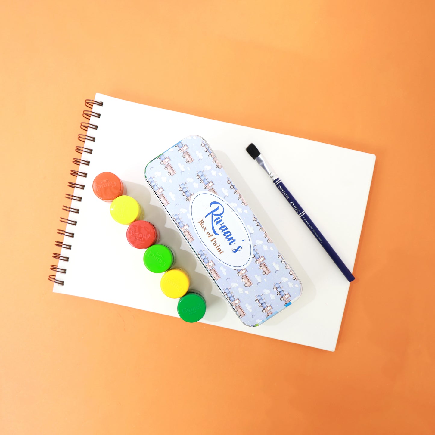 Train Watercolor Box