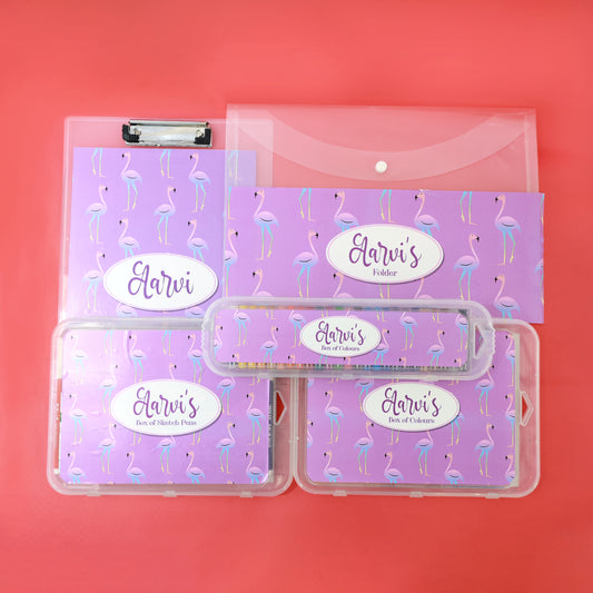 Purple Flamingo CLIP & CARRY
