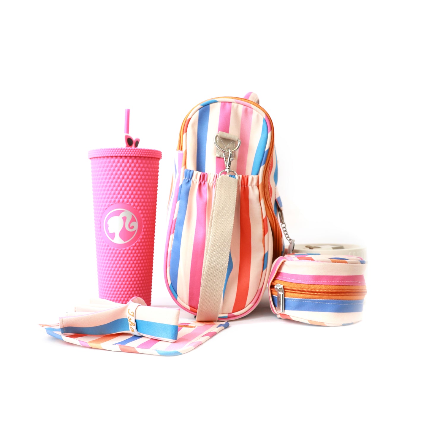 Colorful Stripes Lunch Bag