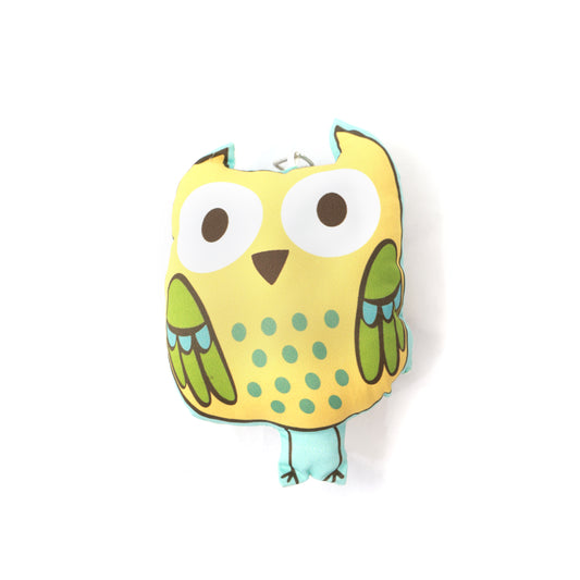 Yellow Owl Keychain