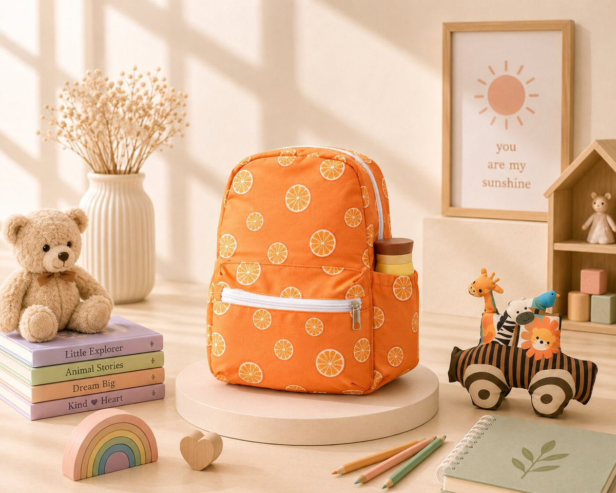Orange Slice School Bag
