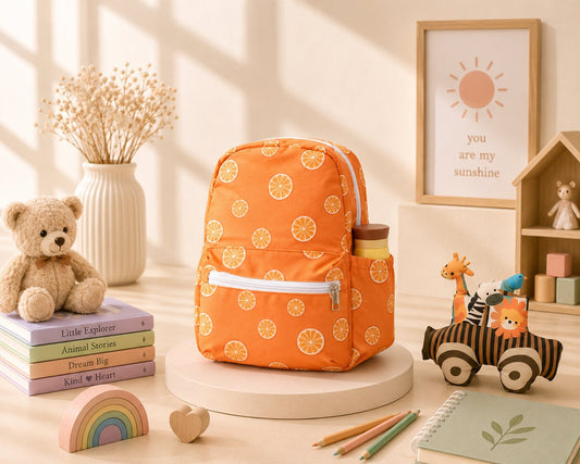 Orange Slice School Bag