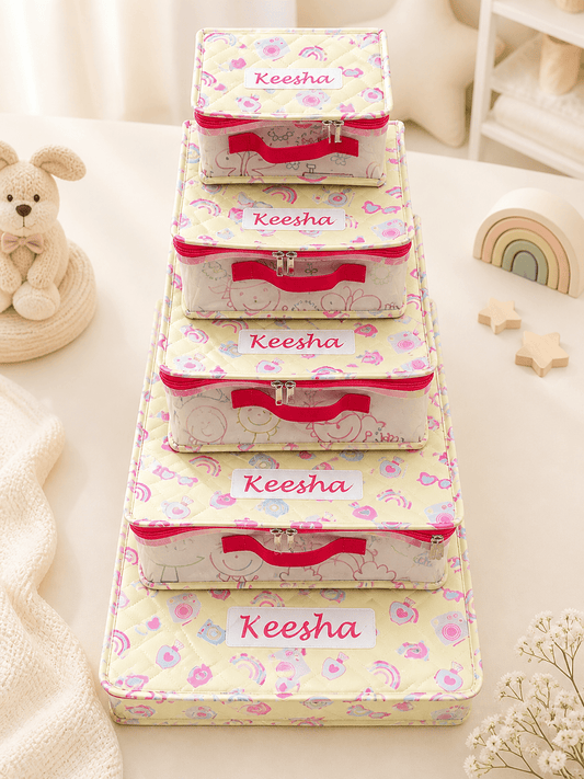 Personalised Rainbow Camera Organisers
