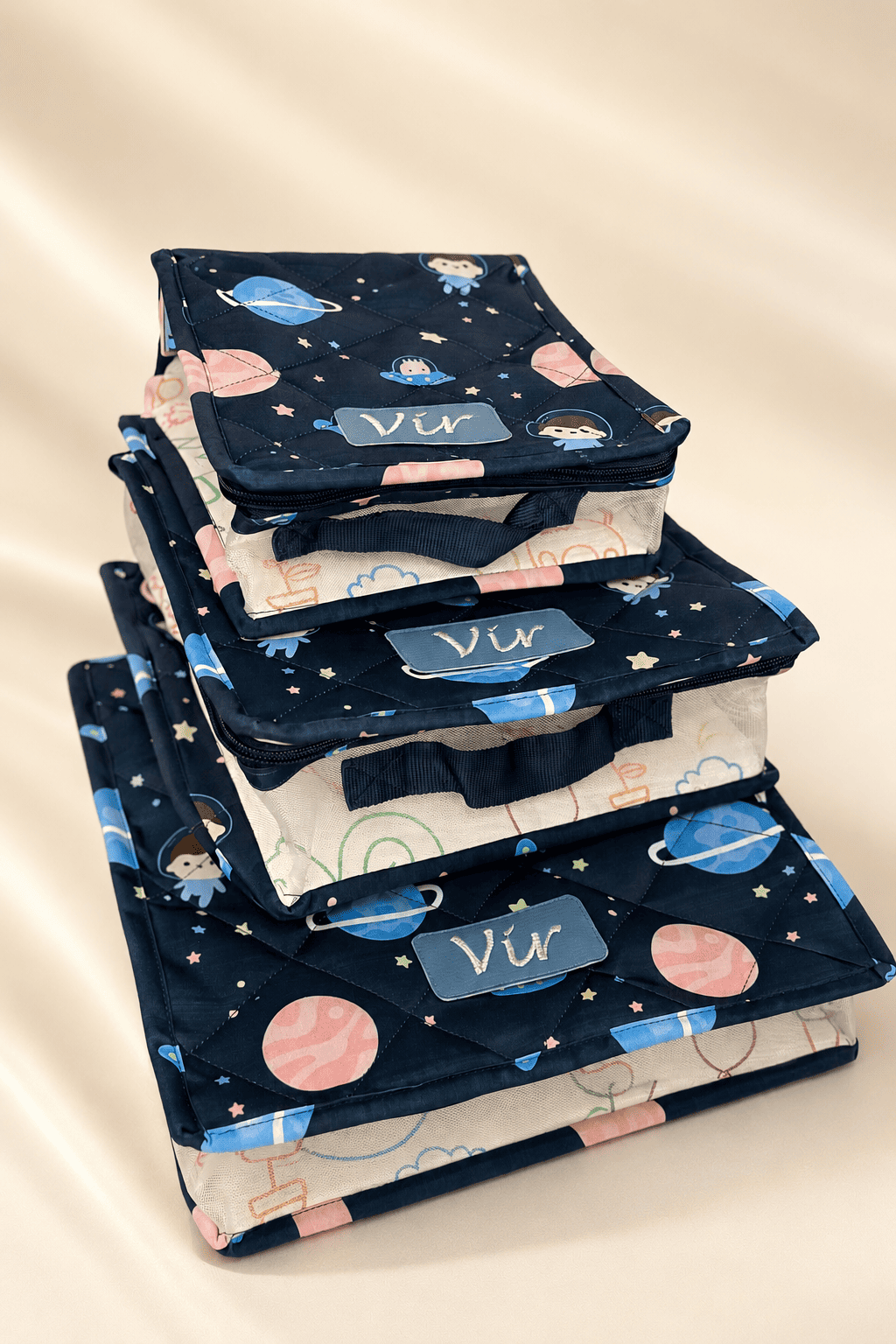 Personalised Blue Star Planet Organisers
