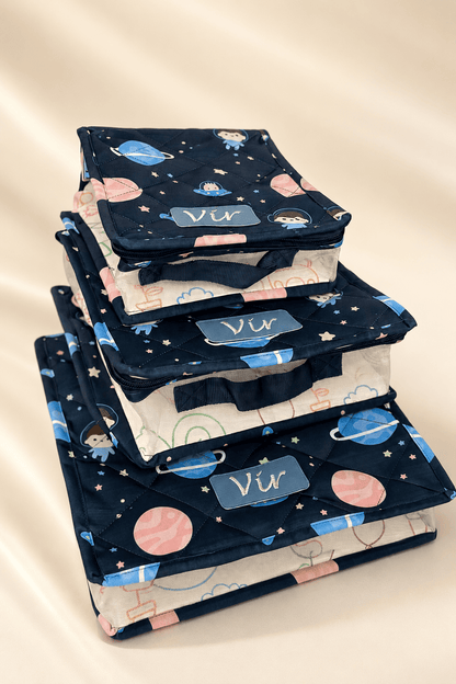 Personalised Blue Star Planet Organisers