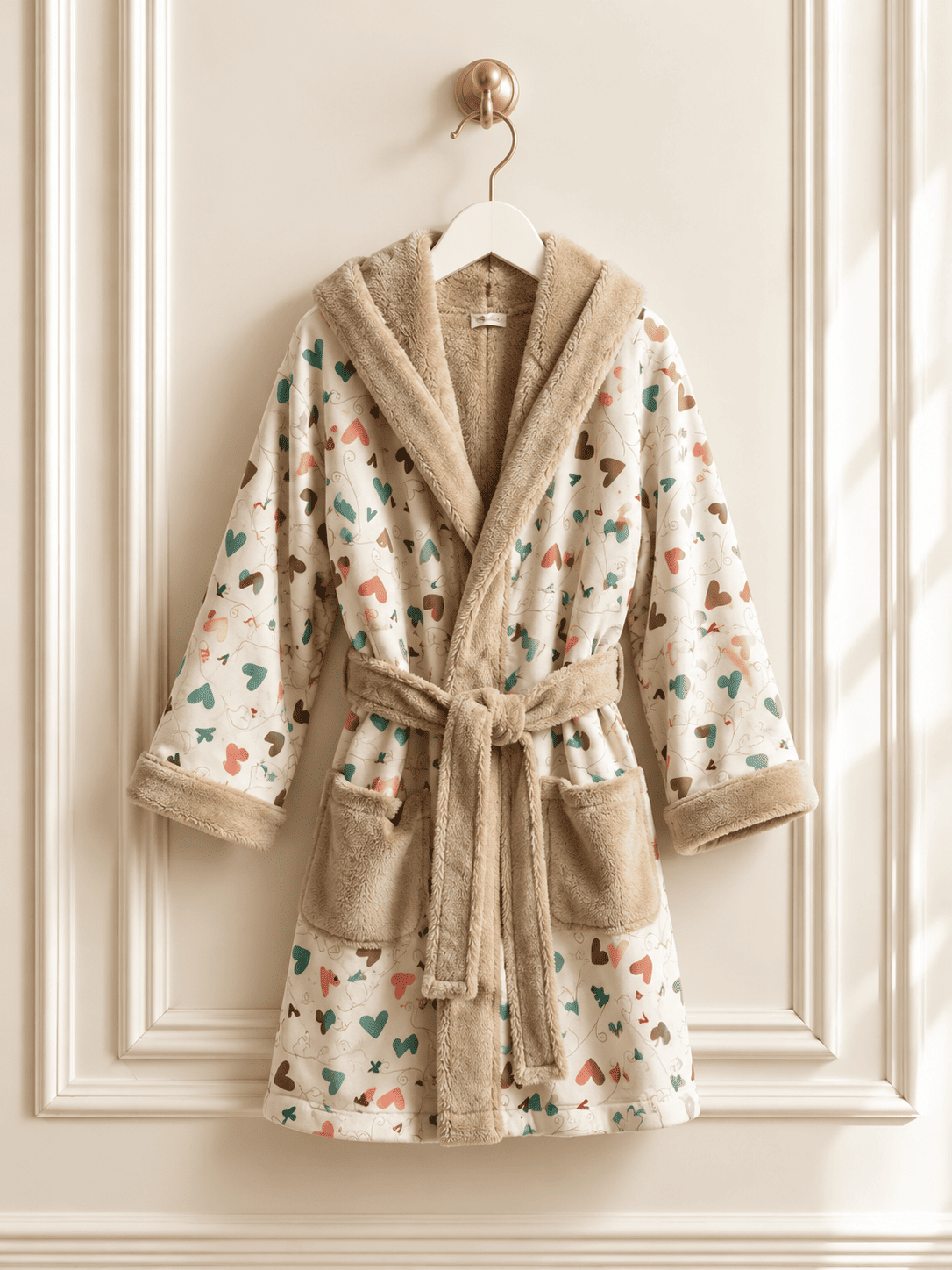 Personalised Kids All Heart Bathrobe