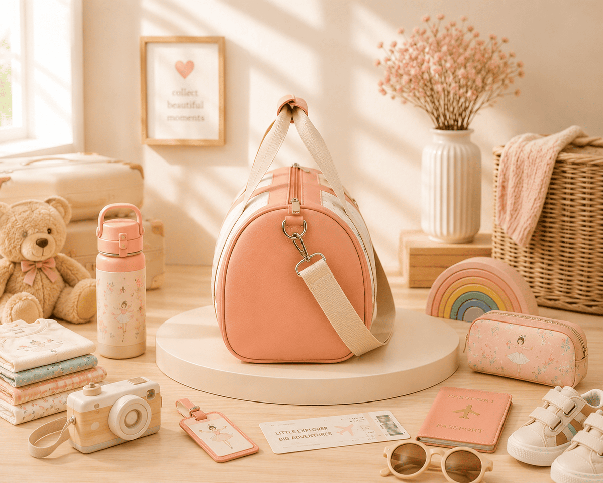 Peach Dancing Alsa Duffle Bag