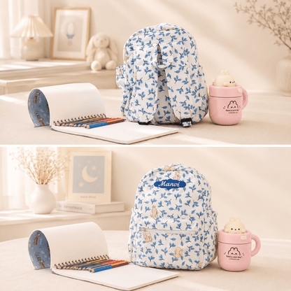 Personalised Bunny Leaves School Essential Kit