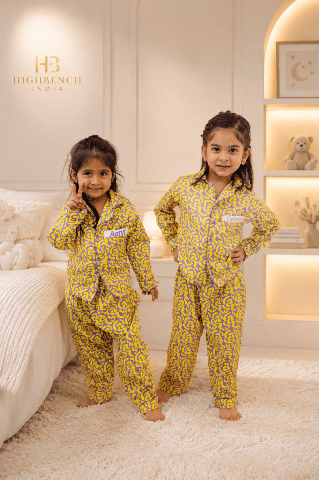 Personalised Fun swirl Sleepover Kit