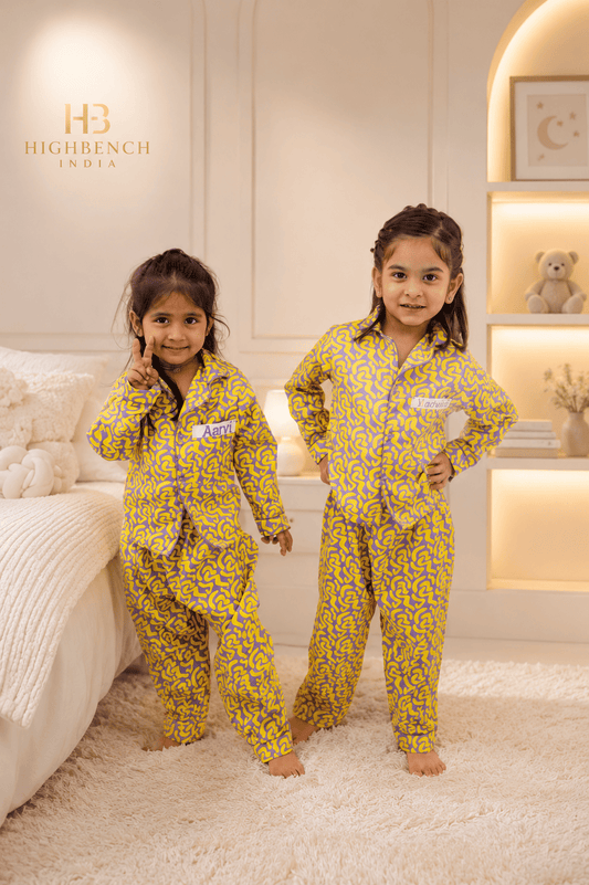 Personalised Fun swirl Sleepover Kit