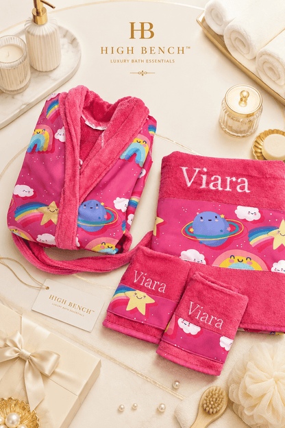 Personalised Pink Star Spa Kit