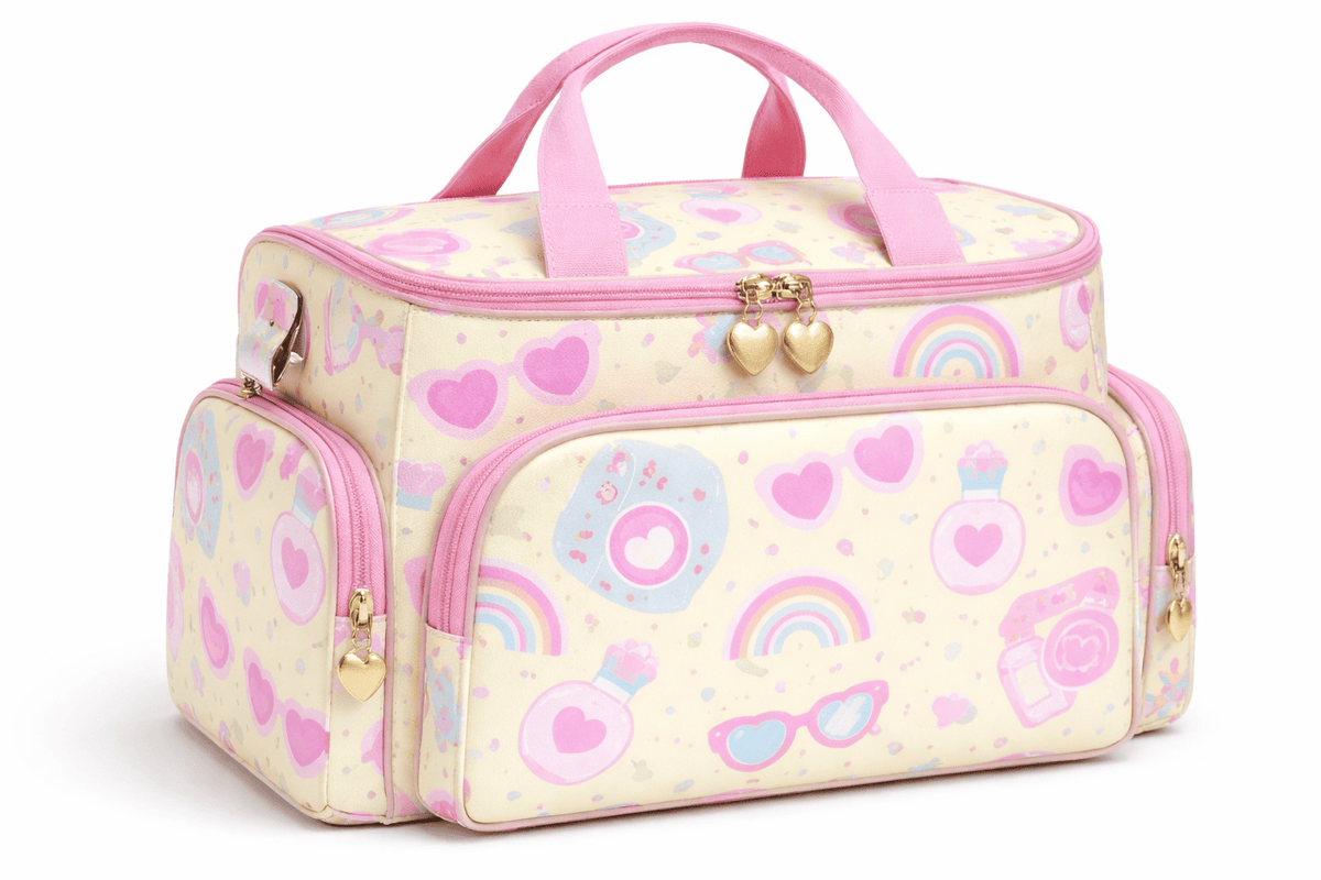 Personalized Mini Rainbow Camera Vanity Bag for Kids