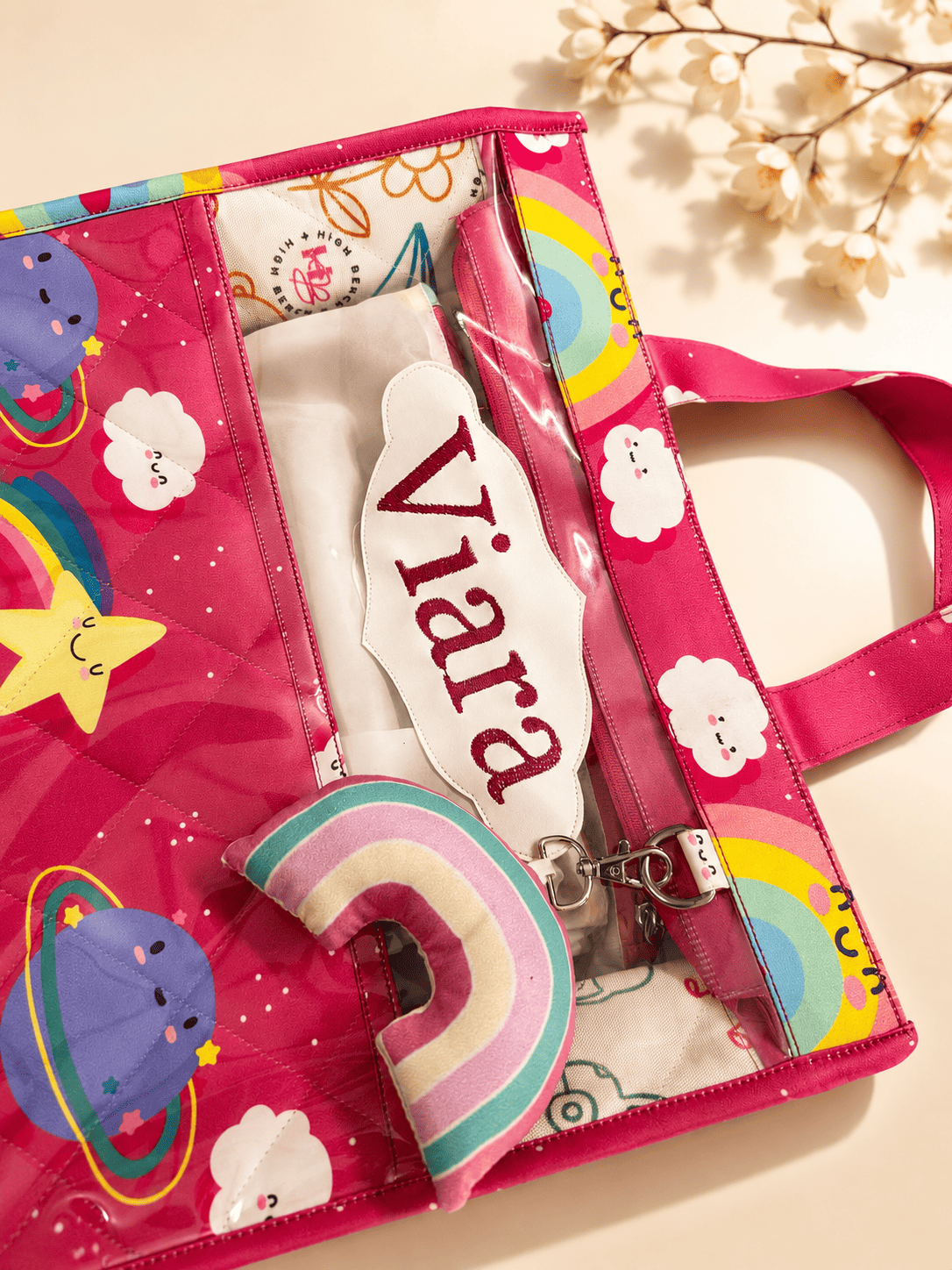 Personalised Pink Star Spa Kit