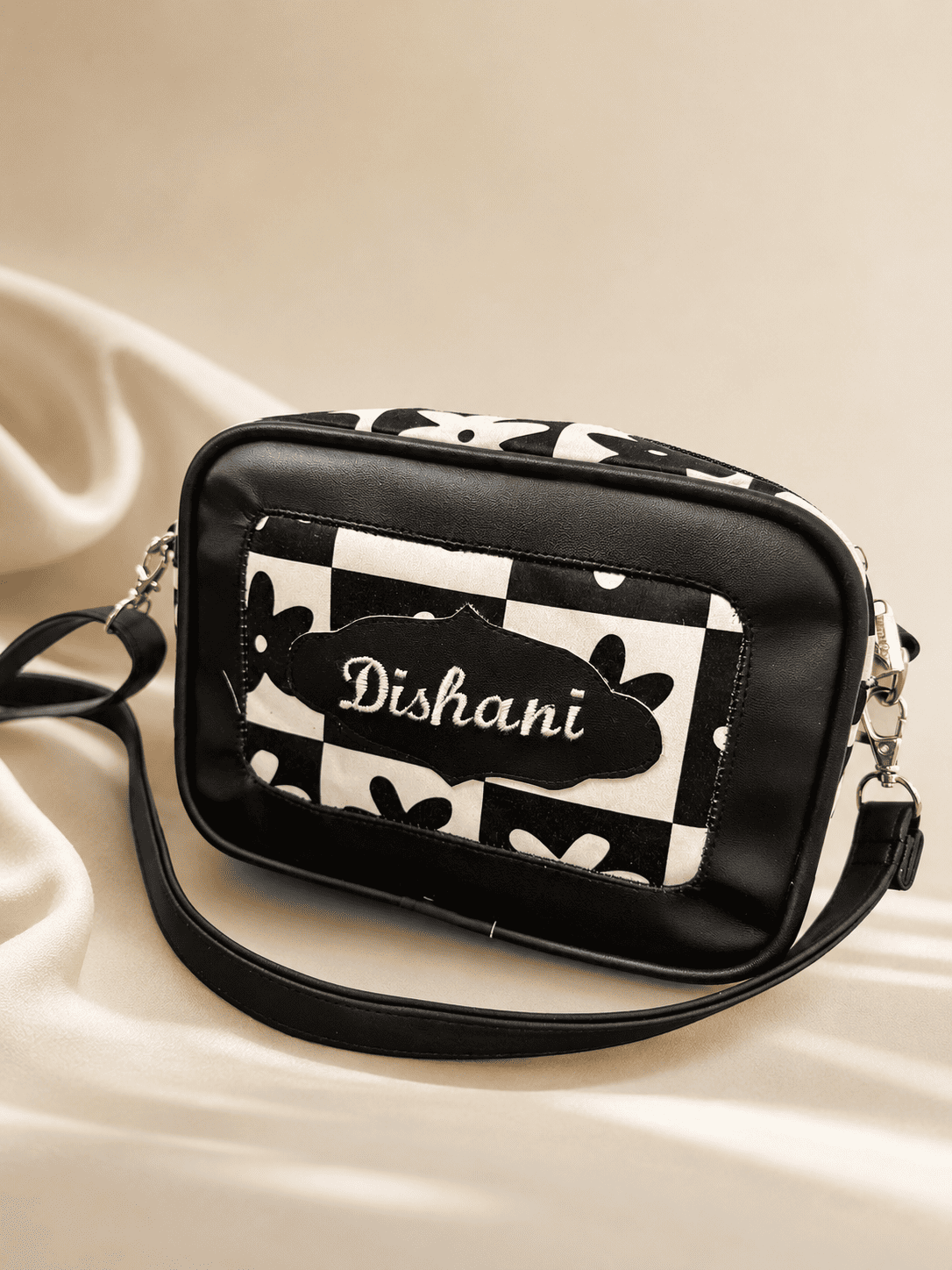 Personalised Kids Retro Daisy bag Sling Bag