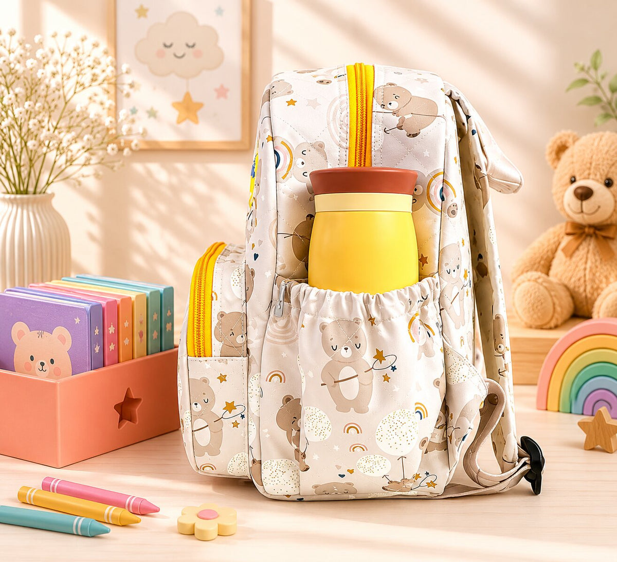 Rainbow Bears School Bag