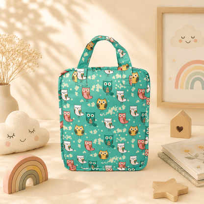 Personalised Owl style Art Drawing kit Bag
