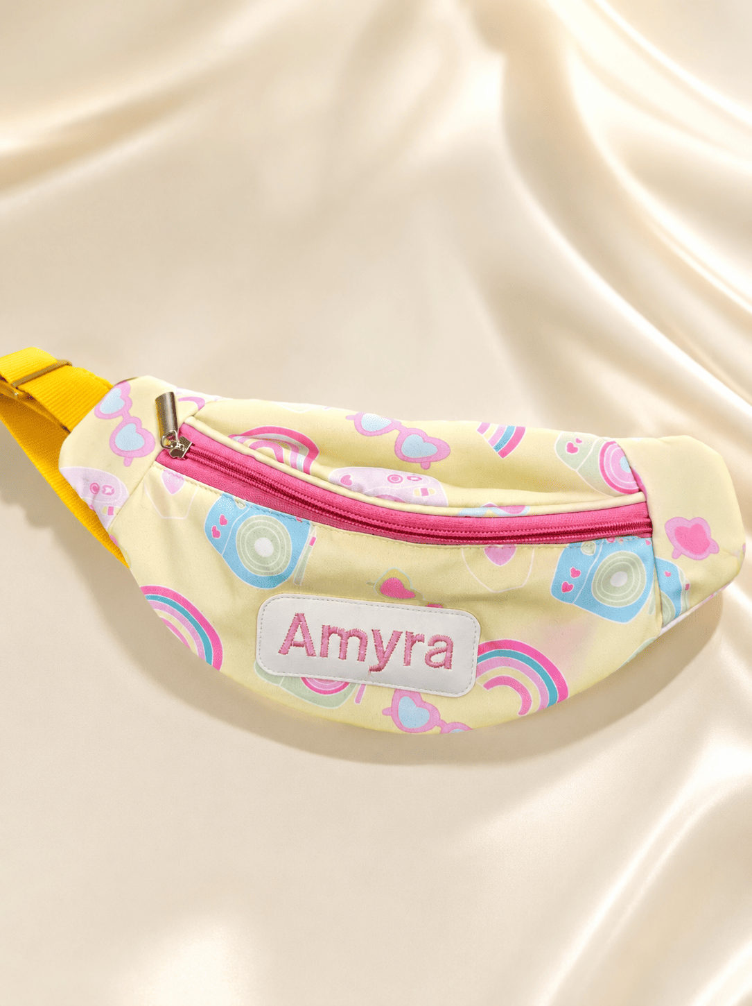 Personalized Rainbow Camera Planet Fanny Bag