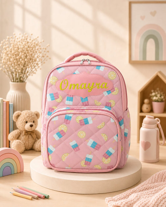 Icecream lemon School bag