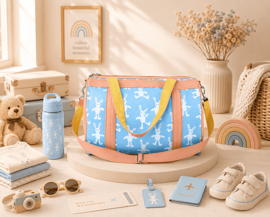 Jumping bunny  Duffle Bag