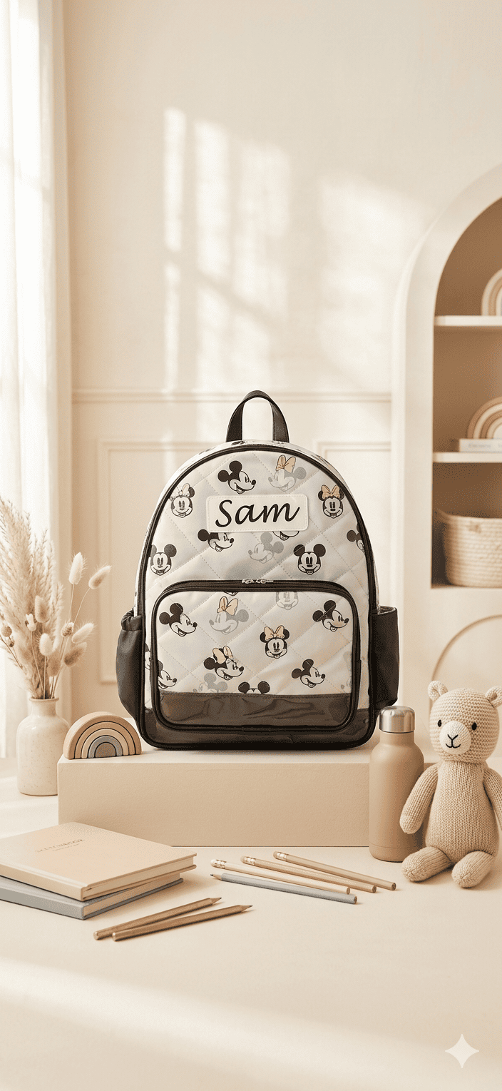 Personalised Mickey School Essential Kit